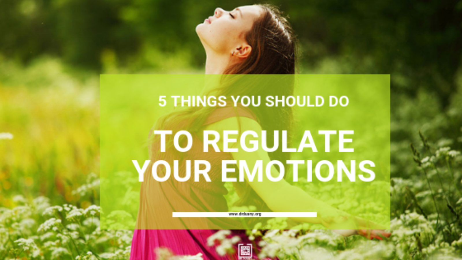 5 things to regulate your emotions