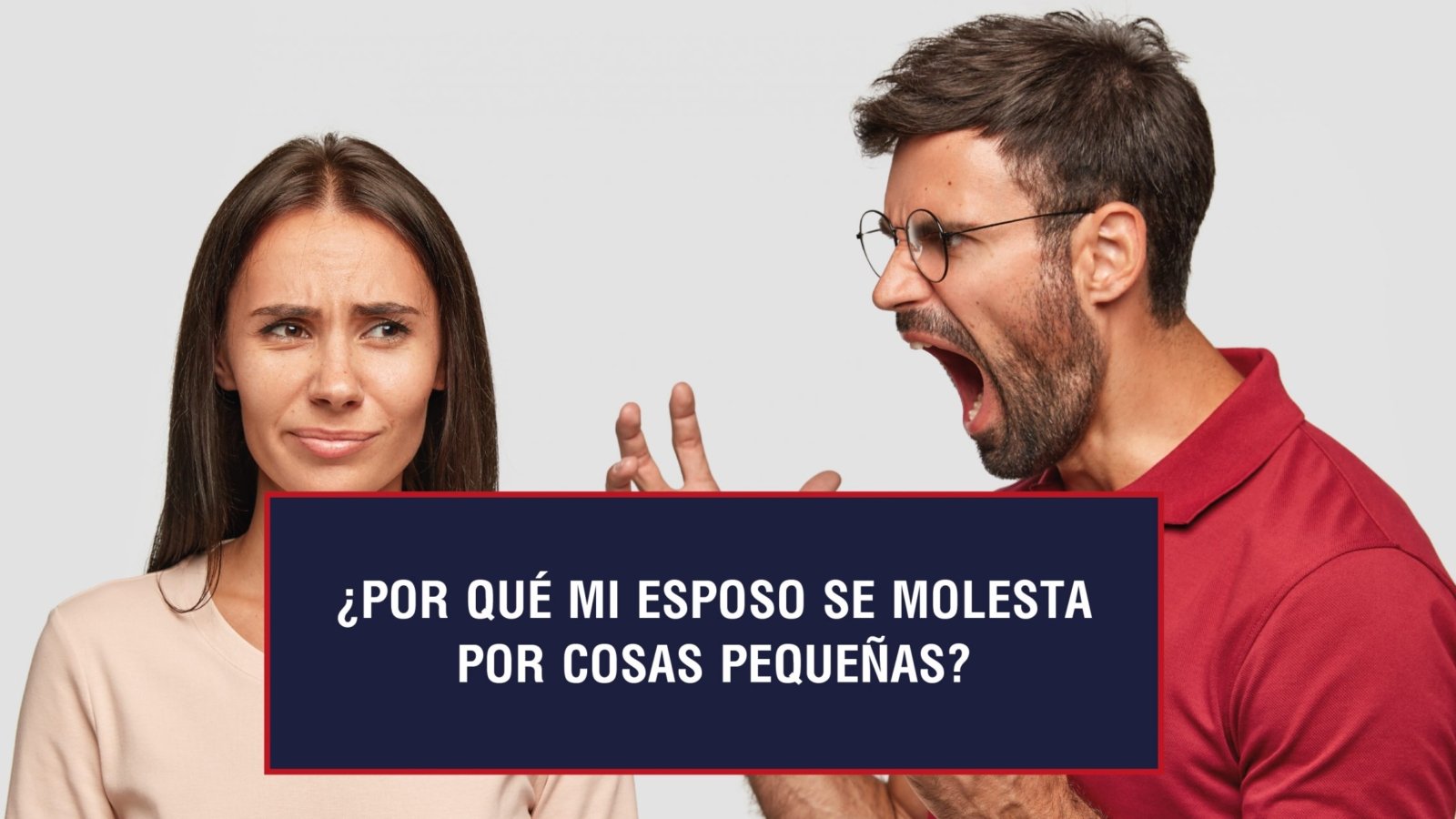 molesta por cosas pequeñas